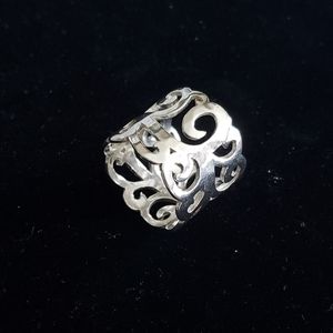 SOLD Silpada Sterling Silver Eden Wide Band Ring R3269 Size 8